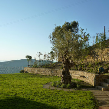 Giardino privato in Cilento