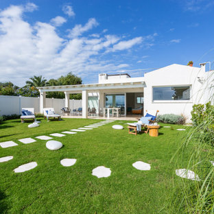 Foto di un giardino stile marinaro