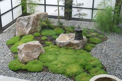 Cette photo montre un jardin asiatique.