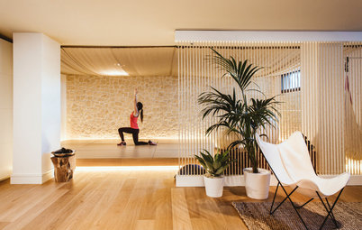 En detalle: 90 m² para hacer yoga en casa