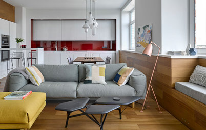 Houzz Tour: An Interplay of Materials and Patterns in Moscow