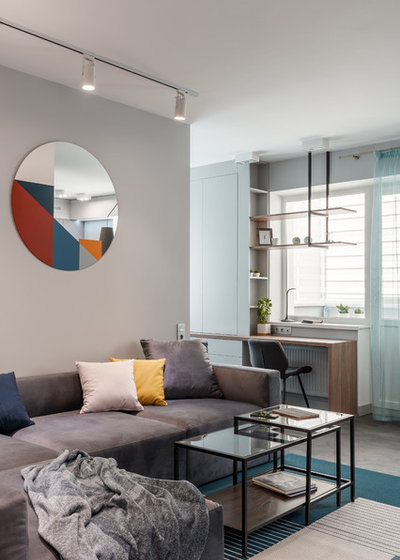 Contemporary Living Room by Creative Living Line