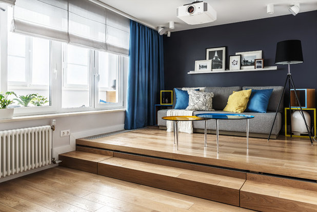 Contemporary Living Room by Geometrium - Студия дизайна интерьеров