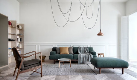 St. Petersburg Houzz Tour: Nordic Minimalism With Chevron Details