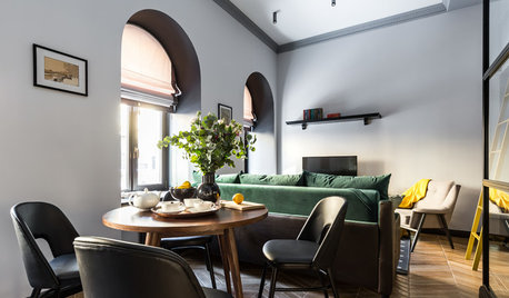 Russia Houzz Tour: A Communal Room is Turned Into a Glam Studio