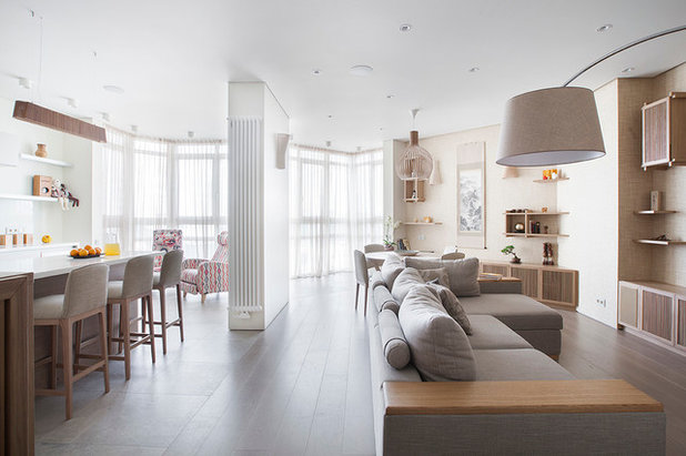 Contemporary Living Room by Ariana Ahmad Interior Design