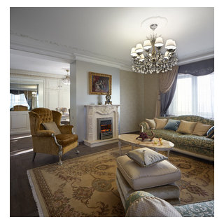 Квартира-шкатулка | The apartment is in the neoclassical style ...