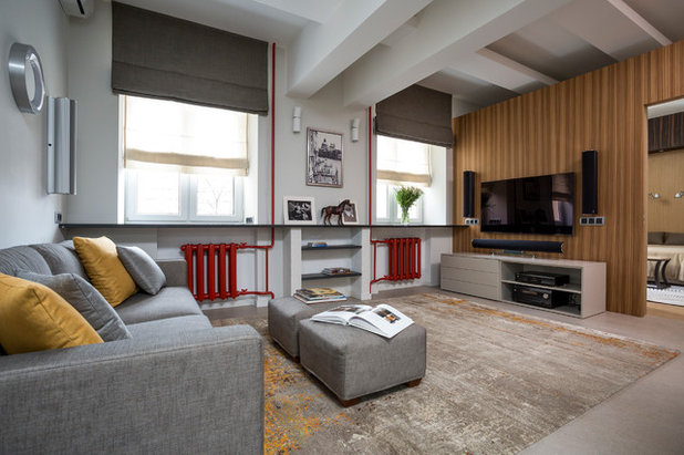 Contemporary Living Room by Литвинова Ольга