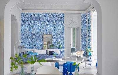 9 espacios decorados con azul donde ponerse a salvo del calor