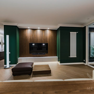 Мебель под ключ в одном стиле для квартиры 120м2
