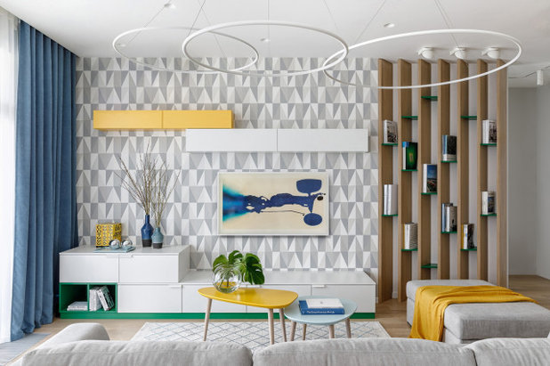 Scandinavian Living Room by iPozdnyakov Studio