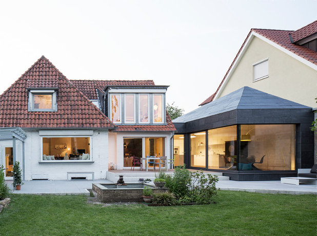 Minimalistisch Häuser by Deeken Architekten