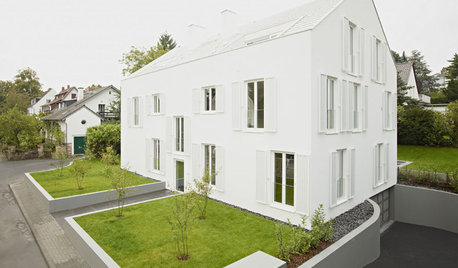 Architektur: Ganz in Weiß – ein 4-Parteien-Wohnhaus in Wiesbaden