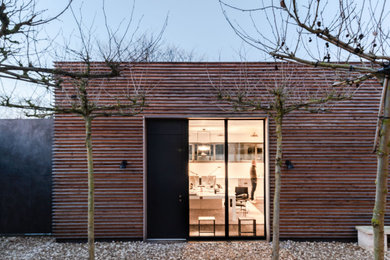 Moderne Holzfassade Haus in Bremen