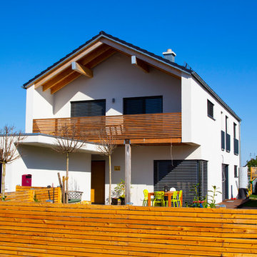 Einfamilienhaus in Holzbauweise