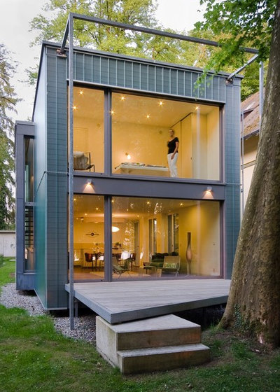 Contemporary Exterior by Architekten Geckeler