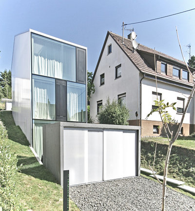 Современный Фасад дома by FINCKH ARCHITEKTEN BDA