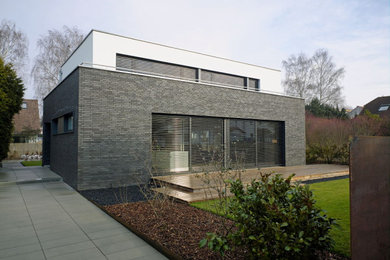 Exemple d'une façade de maison.