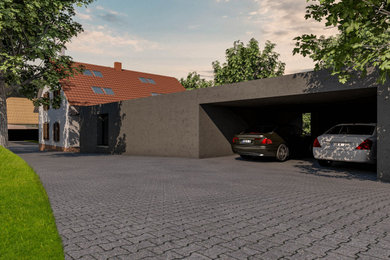 Moderne Garage in Frankfurt am Main