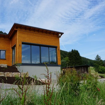 Haus Pfannes - Saunahaus in Holzrahmenbauweise