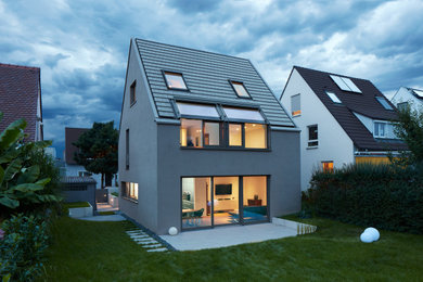 HausROS - Neubau Einfamilienhaus mit bestehender Garage in Stuttgart