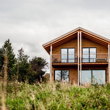 Modernes Landhaus in Holzbauweise