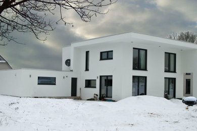 Photo of a modern house exterior in Essen.