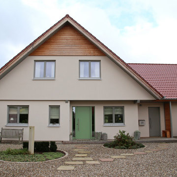 Neubau Einfamilienhaus in Nienstädt in wohngesunder Holzrahmenbauweise