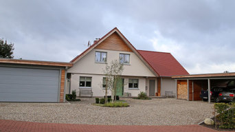 Neubau Einfamilienhaus in Nienstädt in wohngesunder Holzrahmenbauweise