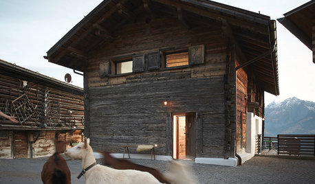 Casas Houzz: La inusual rehabilitación de un típico chalé alpino