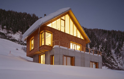 Casas Houzz: Un chalé espectacular con vistas a los Alpes