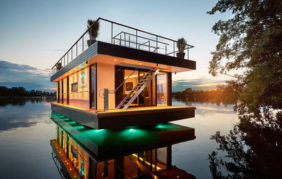 Architecture : Une maison flottante pour une vie nomade tout confort