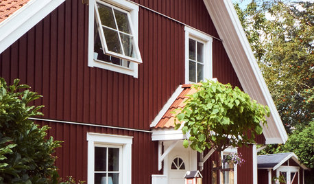 Houzzbesuch: Ein süßes rotes Schwedenhaus bei Bremen