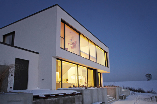 Modern Häuser by Fußner-Kühne Architekten