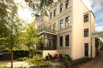Eklektisches Haus in Hamburg