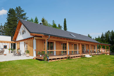 Exempel på ett lantligt hus