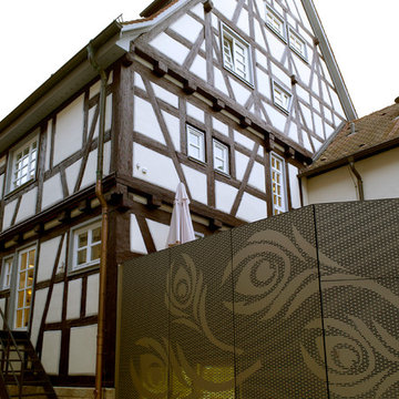Umbau historisches Fachwerkhaus Restaurant und Hotel "Pfauen"