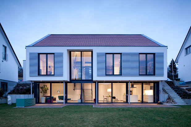Modern Häuser by Dettling-Architekten