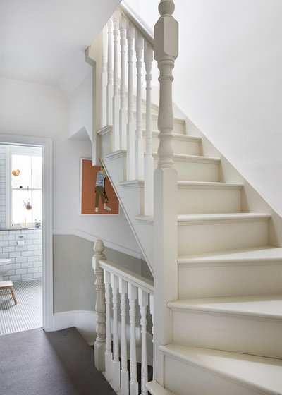 Contemporary Staircase by Ash Island Lofts