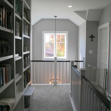 After: Upper Level Stairs & Hall
