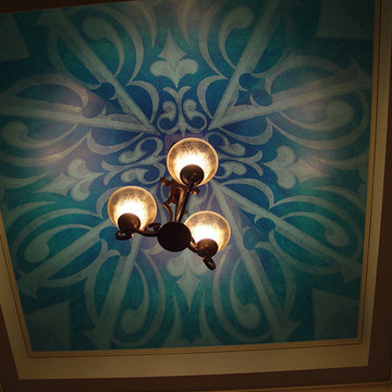 Ambre Studio Blue Ceiling
