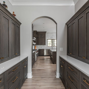Arched Kitchen Entry
