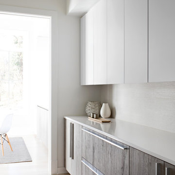Arlington, Virginia | Minimalistic wooden white Snaidero WAY kitchen