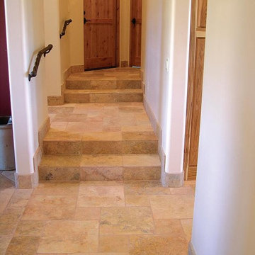 Authentic Durango Ancient Autumn Hallway and Steps