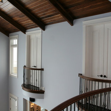 Balcony rail and balusters