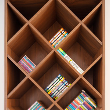 Battery Park Residence - Kid's Bookshelf Detail