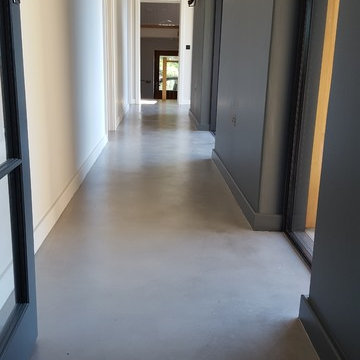 Beton CIre Flooring - Living/Kitchen, Entrance and Utility Space area