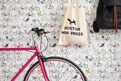 Bikes of Hackney wallpaper by ella doran