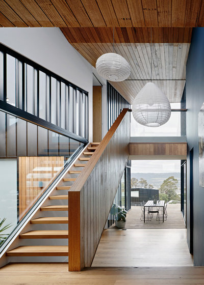 Contemporary Hall by Clancy Constructions