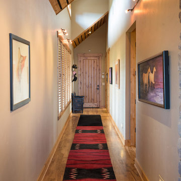 Brasada Ranch home design single story  with media room over garage